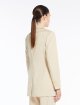 Бежевий жакет Max Mara з накладними кишенями: фото 2 - Invogue