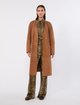 Коричневі брюки Max Mara з шовку з принтом: фото 1 - Invogue