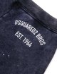 Сині футболка та шорти Dsquared з бавовни: фото 4 - Invogue