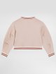 Рожева кофта DOLCE&GABBANA KIDS з бавовни: фото 3 - Invogue