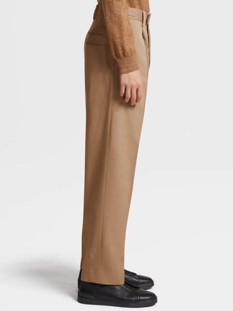 Бежеві брюки ZEGNA : фото 3 - Invogue