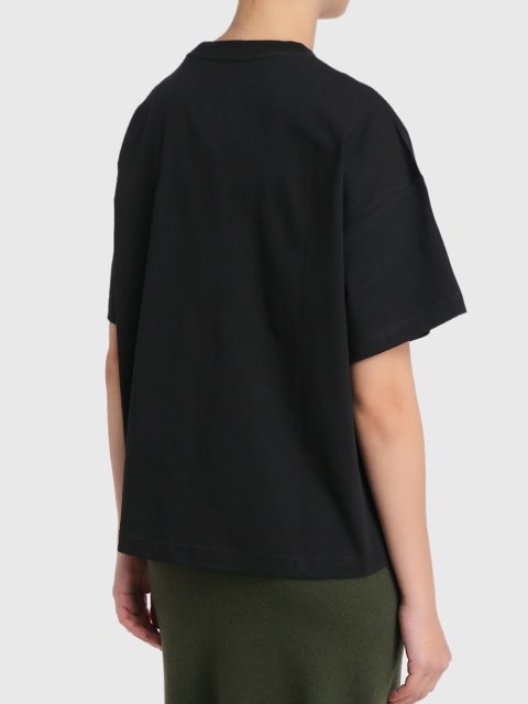 Чёрная футболка KENZO: фото 3 - Invogue