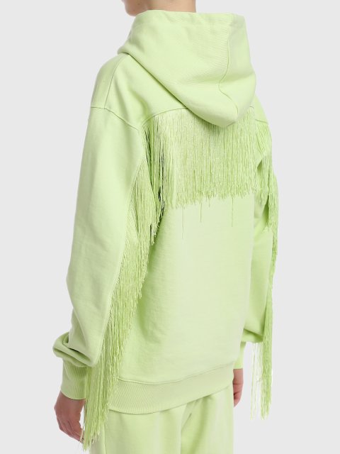 Зелёная кофта PUSHBUTTON: фото 3 - Invogue