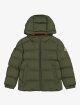 Зеленая куртка MONCLER ENFANT: фото - Invogue