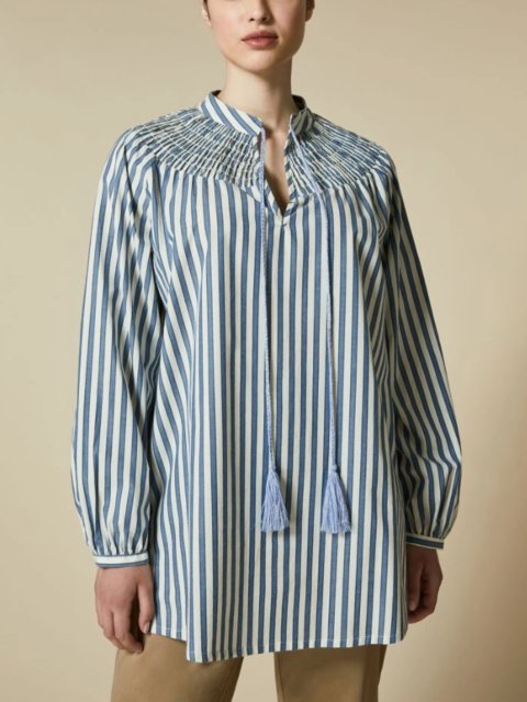 Белая рубашка MARINA RINALDI: фото - Invogue