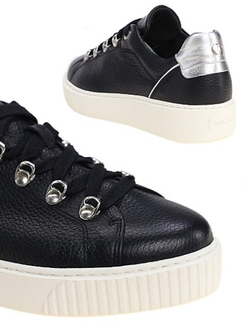 Чёрные сникерсы MARC CAIN: фото 7 - Invogue
