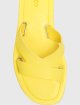Жёлтые шлепанцы KENZO: фото 4 - Invogue