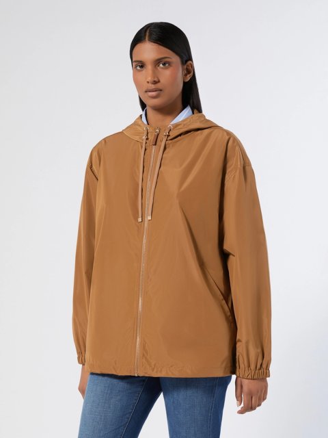 Светло-коричневый плащ MARINA RINALDI короткий: фото 2 - Invogue