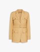 Світло-коричневий жакет Max Mara з поясом: фото - Invogue