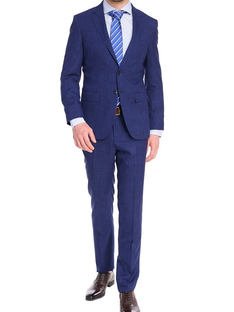 Темно-синя краватка BOSS : фото 4 - Invogue