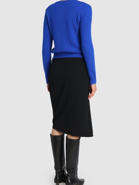 Синий свитер WEEKEND MAX MARA: фото 2 - Invogue