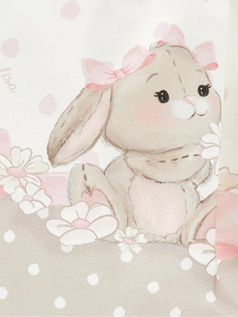 Спідниця Romantic Bunny з ніжним принтом Monnalisa: фото 2 - Invogue
