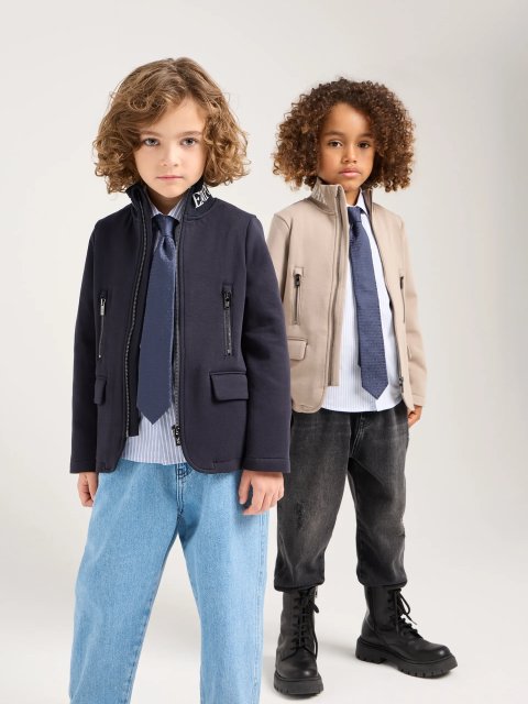 Синие джинсы Emporio Armani хлопчатобумажные: фото 1 - Invogue