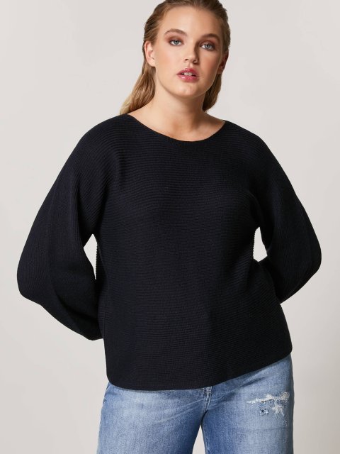 Темно-синій светр PERSONA : фото - Invogue