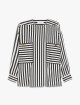 Чорно-біла сорочка Max Mara у смужку: фото - Invogue