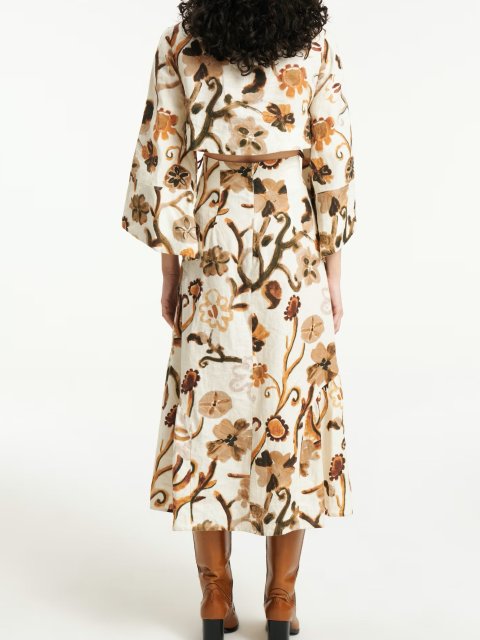 Коричнева сукня DOROTHEE SCHUMACHER : фото 2 - Invogue