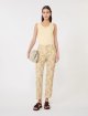 Жовта майка Weekend Max Mara з бавовни та еластану: фото 1 - Invogue
