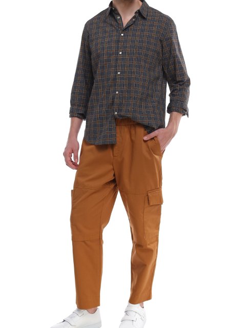 Белые сникерсы KENZO: фото 2 - Invogue