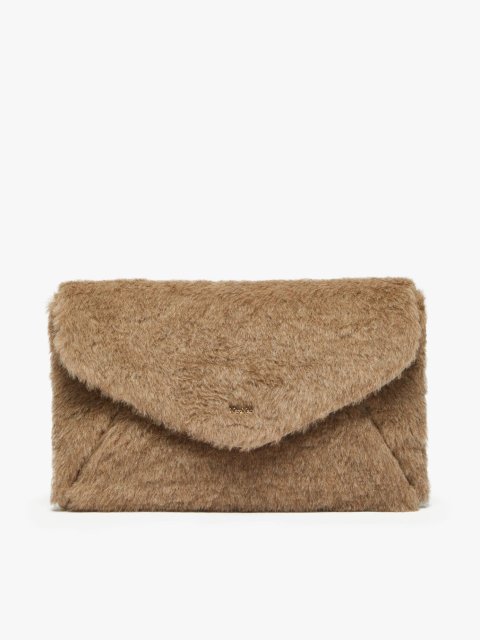 Сірий клатч MAX MARA : фото - Invogue