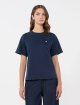 Темно-синя футболка WEEKEND MAX MARA з бавовняного трикотажу: фото 2 - Invogue