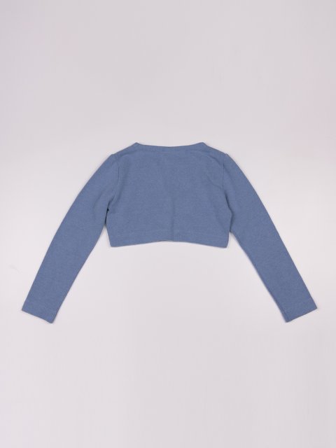 Синее  болеро MONNALISA: фото 1 - Invogue