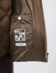 Коричневий пуховик MAX MARA стьобаний: фото 4 - Invogue