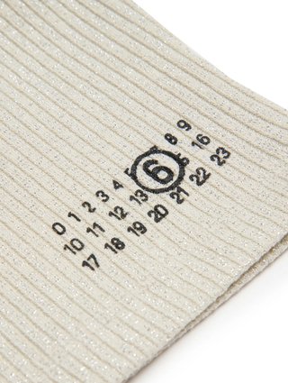 Золотой костюм MM6 Maison Margiela из полиэстера и вискозы: фото 4 - Invogue