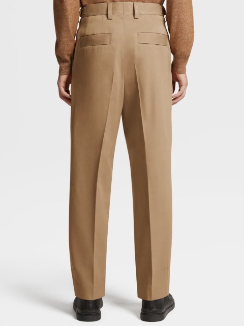 Бежеві брюки ZEGNA : фото 2 - Invogue