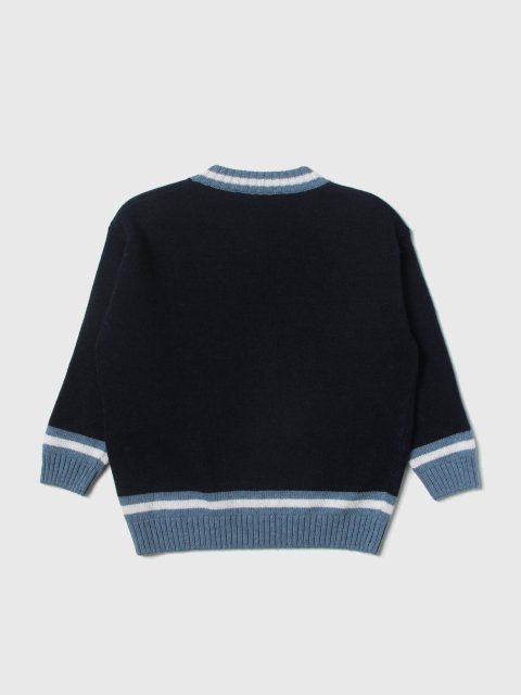 Синій светр EMPORIO ARMANI KIDS : фото 1 - Invogue