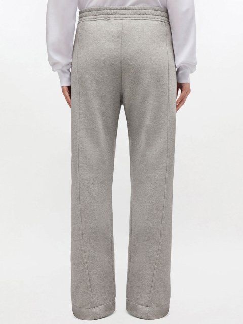 Серые штаны GANNI из органического хлопка: фото 2 - Invogue