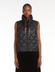 Чорний жилет MAX MARA стьобаний: фото 2 - Invogue