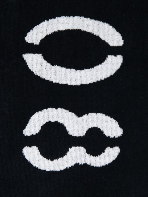 Чорний рушник пляж GIVENCHY KIDS : фото 2 - Invogue