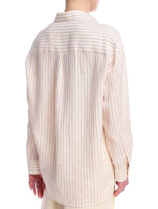 Розовая рубашка WEEKEND MAX MARA: фото 4 - Invogue