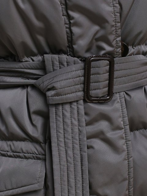 Серое пальто MAX MARA: фото 6 - Invogue