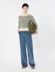 Блакитні штани Weekend Max Mara з бавовни: фото 1 - Invogue