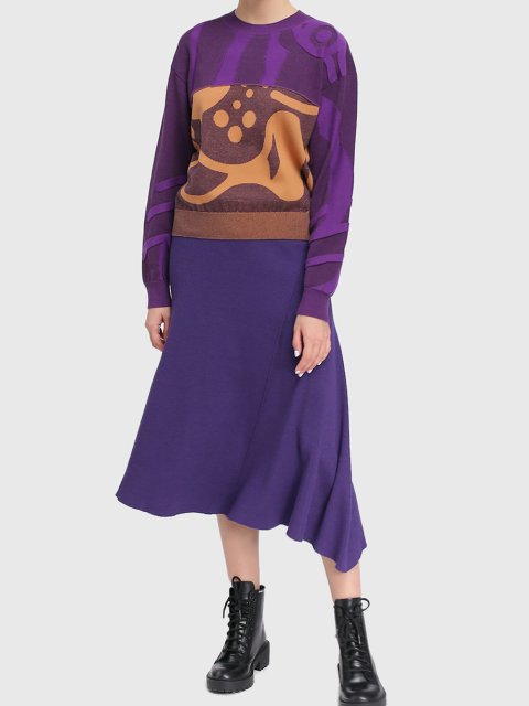 Фіолетовий светр KENZO : фото 1 - Invogue