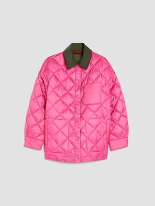 Двостороння куртка Max&Co стьобана: фото - Invogue
