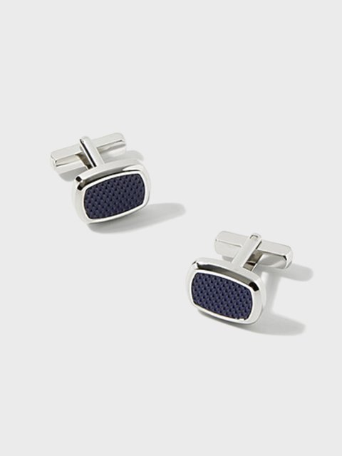 Синие запонки BOSS : фото - Invogue