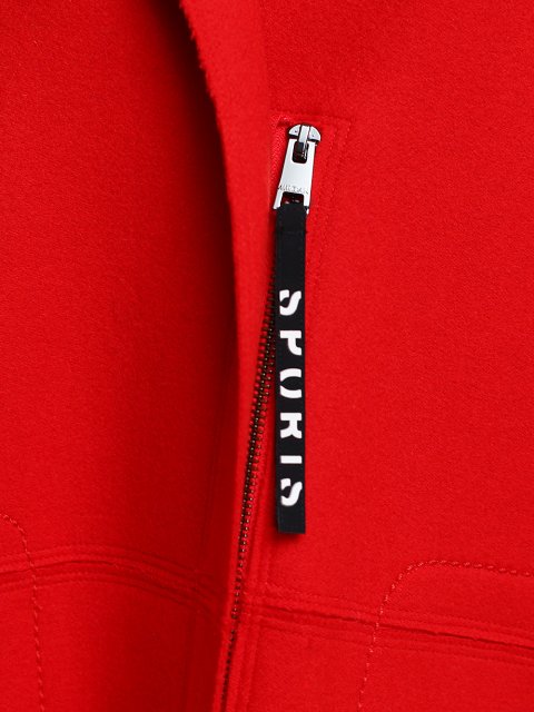 Красное пальто MARC CAIN: фото 5 - Invogue