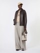 Світло-коричневі брюки Weekend Max Mara з вовни: фото 2 - Invogue