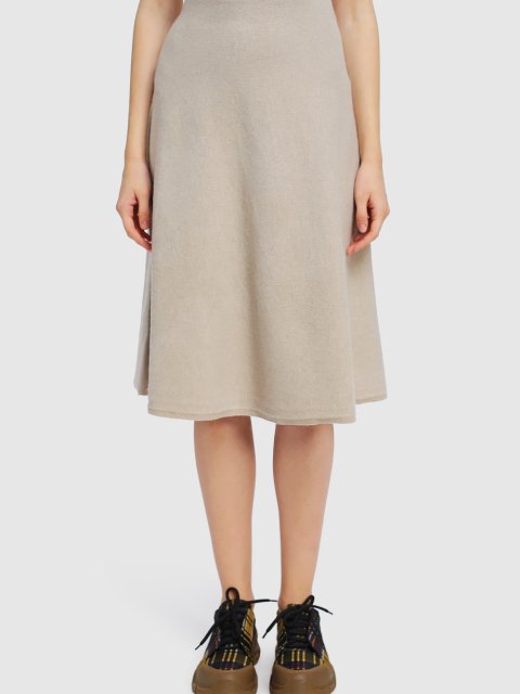 Бежева спідниця WEEKEND MAX MARA : фото 2 - Invogue