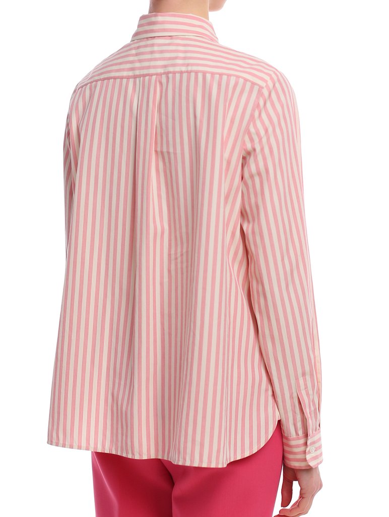 Розовая рубашка WEEKEND MAX MARA: фото 3 - Invogue