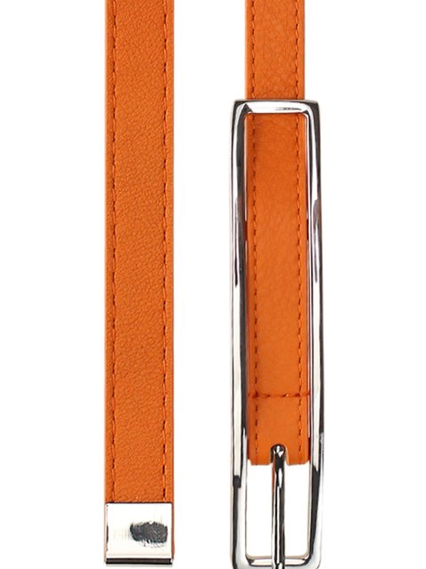 Оранжевый ремень MAX&CO: фото 3 - Invogue