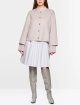 Пудровая куртка MARC CAIN из смеси шерсти: фото 1 - Invogue