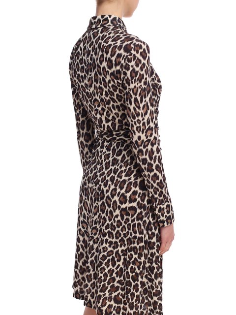 Коричневое платье MARC CAIN: фото 5 - Invogue