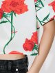 Кремова сорочка Kenzo з бавовни з квітковим принтом: фото 5 - Invogue