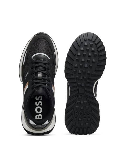 Чёрные кроссовки BOSS : фото 4 - Invogue