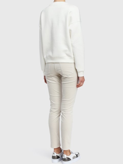 Кремовые джинсы MARC CAIN: фото 3 - Invogue