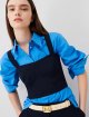 Синій топ MARELLA : фото 4 - Invogue