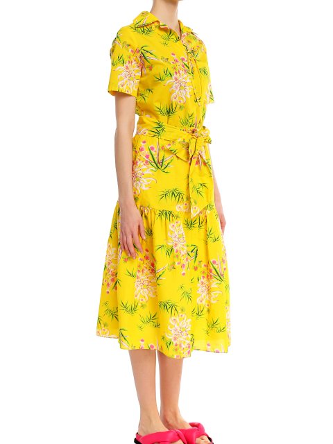 Жёлтая юбка KENZO: фото 1 - Invogue